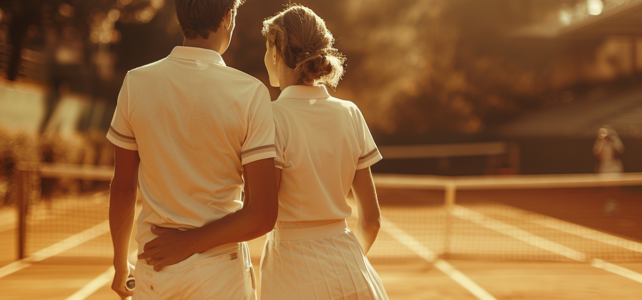Plongée dans la vie privée des légendes du tennis : les histoires d’amour qui ont marqué le court